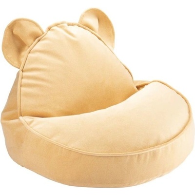 Wigiwama Detské kreslo Salted Caramel Bear Beanbag