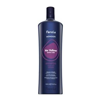 Fanola Wonder No Yellow Extra Care Shampoo Шампоан за неутрализиране на жълтите тонове 1000 ml