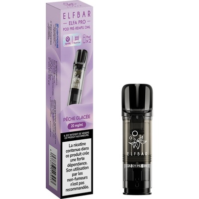 ElfBar Elfa Pro cartridge Peach Ice 2x2ml 20 mg
