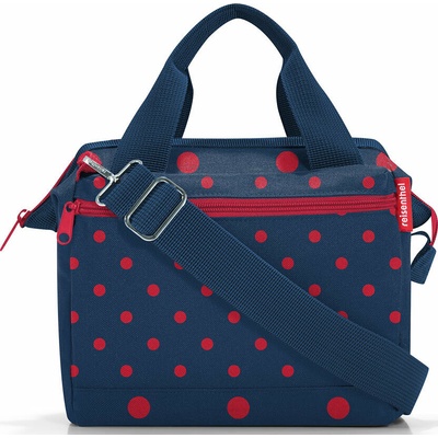 Reisenthel taška Allrounder Cross Mixed Dots Red