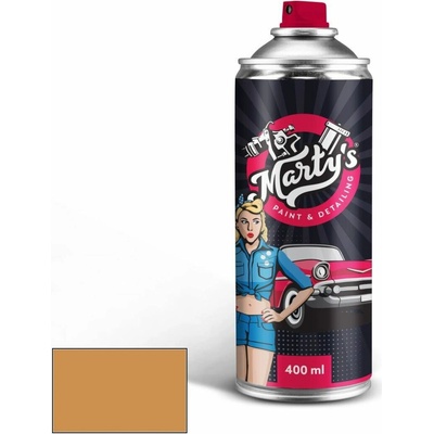Marty's Barva ve spreji Land Rover 63 Sandglow/camel Yellow kvalita autolaku Profesionální (2K) 400ml