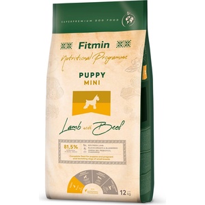 Dibaq Fitmin Mini Puppy Lamb with Beef храна за кученца 12 kg