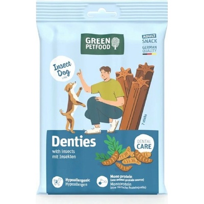 Green Petfood GPF InsectDog Adult Denties dog 180 g