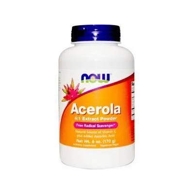 NOW Ацерола на прах - Acerola Powder - 170гр. - NOW FOODS, NF0740