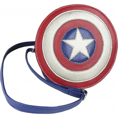 Curepink dámská kabelka na rameno Marvel Avengers Captain America červený modrý