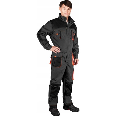 Leber & Hollman FORMEN SBP pracovní kombinéza Grey/Orange