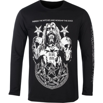 ROCK OFF мъжка тениска с дълъг ръкав Rob Zombie - Devil - ROCK OFF - RZLST10MB
