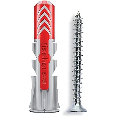 Fischer ДЮБЕЛ fischer 538257 duopower s ф10х80мм С ВИНТ (538257)