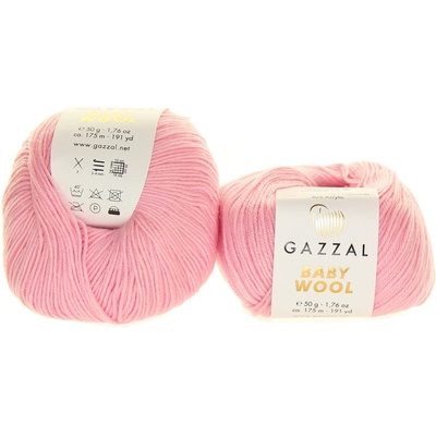 Gazzal Baby Wool 836 světle růžová
