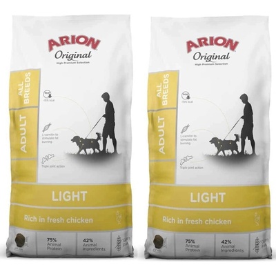 Arion Original Light Adult All Breeds 2 x 12 kg