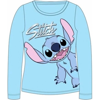 E plus M Dívčí tričko dl.r. Lilo a Stitch 5202C384 modré – Zboží Dáma