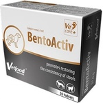VetFood Bentoactiv - хранителна добавка при диария и лошо храносмилане, 30 капсули - Полша