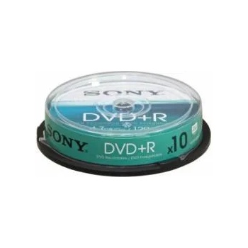 Sony DVD+R 4.7Gb 16X - шпиндел 10бр.