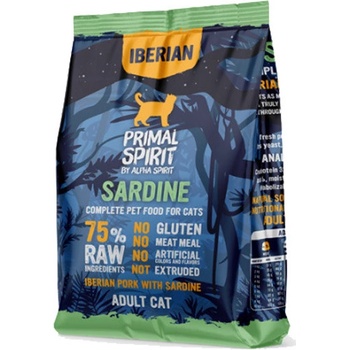 Primal Spirit Iberian Adult Cat 75% Sardine 3 kg