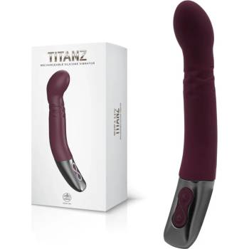 G-SPOT вибратор с въртяща се глава, 20, 3см. - Titanz Vibrator Rubine (NMC0002474)