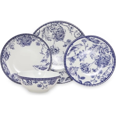 Kütahya Porselen súprava porcelánového riadu Flowers 24 ks