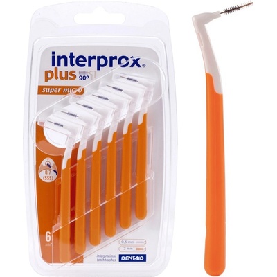 Interprox Plus Super Micro mezizubní kartáčky 0,5 mm 6 ks