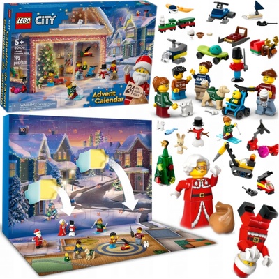 LEGO® City Adventní kalendář na rok 2024 60436 Dárek Mikuláše