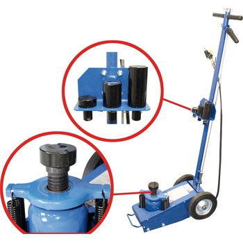 BGS Technic BGS 2888 Pojízdný pneumaticko-hydraulický zvedák 22 t