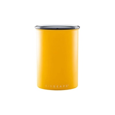 Airscape dóza na kávu Matte Yellow 500 g