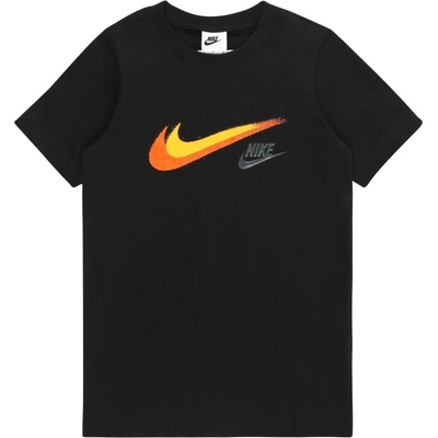 Nike Тениска черно, размер S