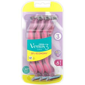Procter & Gamble Самобръсначка GILLETTE 6 бр. /блистер VENUS 3