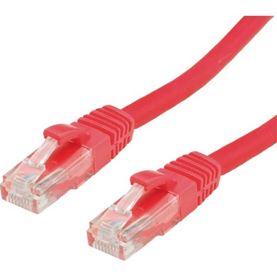 Value 21.99.1428 RJ45, CAT 6A U/UTP, 15m, červený
