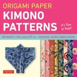 Tuttle Publishing Origami Paper - Kimono Patterns - Small 6 3/4" - 48 Sheets | Tuttle Publishing