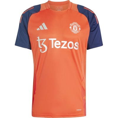 adidas Manchester United Training Shirt 2024 2025 Adults - Red