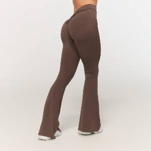 GymBeam Дамско долнище Fierce V-back Cappuccino L