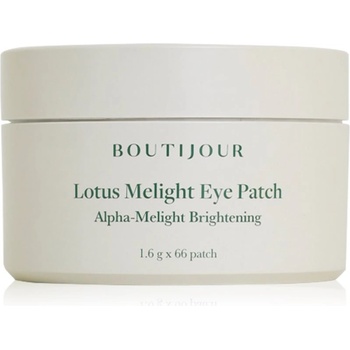 BOUTIJOUR Lotus Melight Eye Patch хидрогелова маска за зоната около очите против бръчки и тъмни кръгове 33 чифт