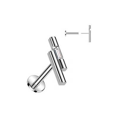 Šperky4U piercing do brady PUSH IN labreta LB1122