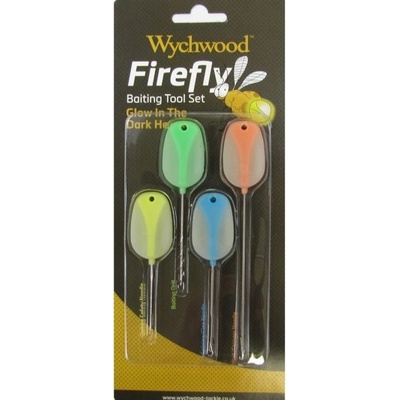 Wychwood Firefly Baiting Needle Set Sada jehel a vrtáčku 4ks