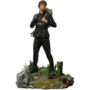 Iron Studios Star Wars: Книга на Боба Фет - Люк Скайуокър и Грогу 1/10 (LUCSWR77122-10)