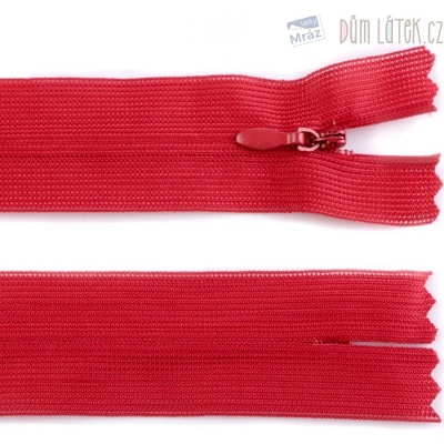 Zips skrytý nedeliteľný, dĺžka 60 cm
