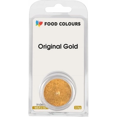 Food Colours Jedlá prachová perleťová farba Original Gold 2 Zlatá 5 g