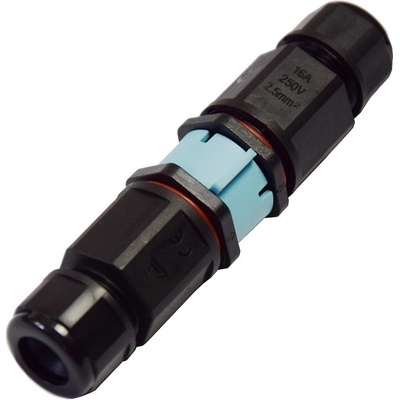 FK technics Kabelová vodotěsná spojka bezšroubová "I" 3x2,5 mm IP68 rozpojovací