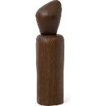 Ferm Living Мелничка за сол или пипер Cairn тъмнокафява (1104266196)