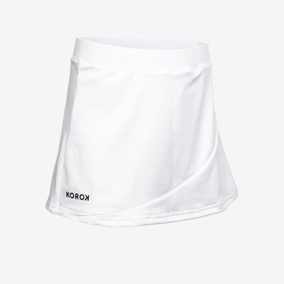 Korok dievčenská sukňa na pozemný hokej FH500 biela