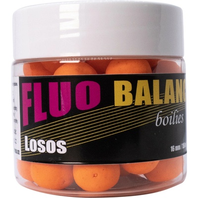 Carp Inferno Balanced Boilie Fluo 16 mm 150 ml - Losos