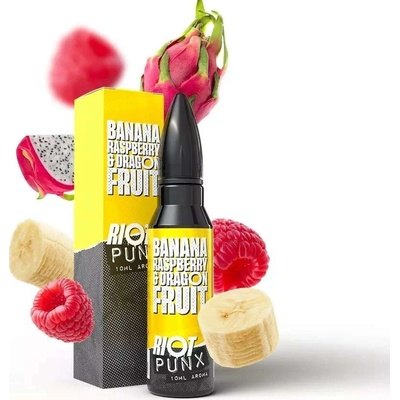 Riot Squad Shake and Vape Banana Raspberry & Dragonfruit 10 ml