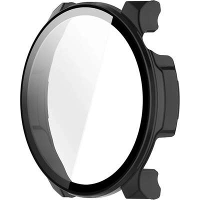 gigapack Amazfit Balance 2 GIGAPACK Пластмасова рамка, устойчива на удар + защитно стъкло за дисплея, ЧЕРНА GP-176168 (GP-176168)