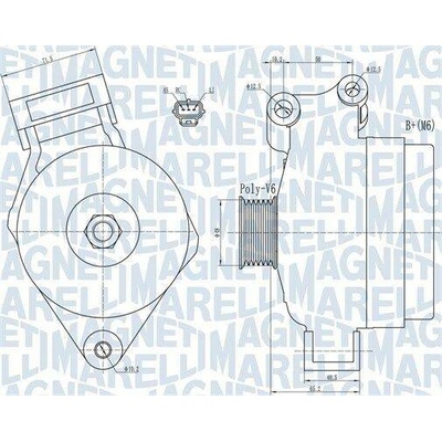 Generátor MAGNETI MARELLI 063731925010