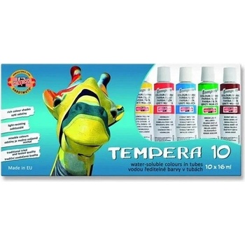 Temperové farby 16ml 10 farieb