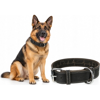 Trixie Rustic kožený obojek Heartbeat – Zboží Mobilmania