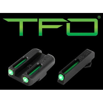 TFO Tritium Fiber-Optic Truglo GlocK Low Set Čierna