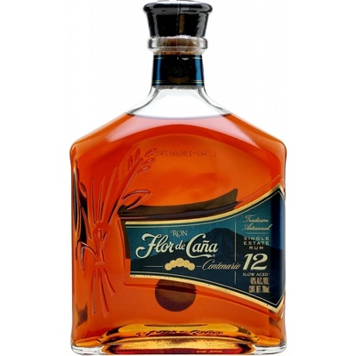 Flor de Caña Centenario 12y 40% 0,7 l (holá láhev)