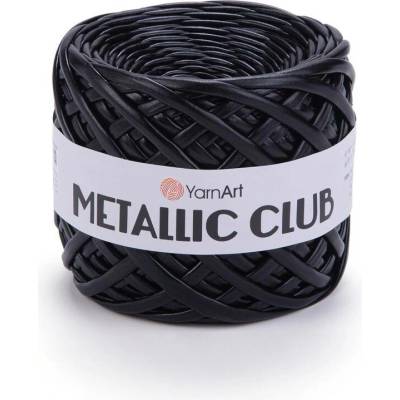 Yarn Art příze Metallic Club 8120 černá
