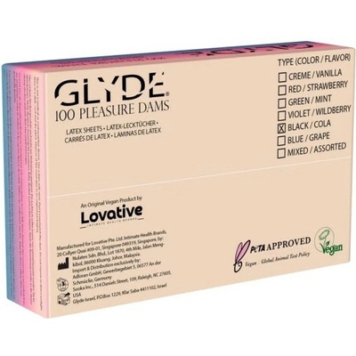 Glyde Dams Cola 100 ks