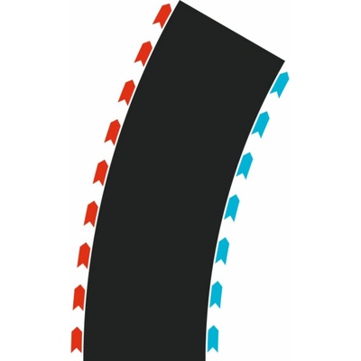Carrera HYBRID Curves Radius 30° zwei Module